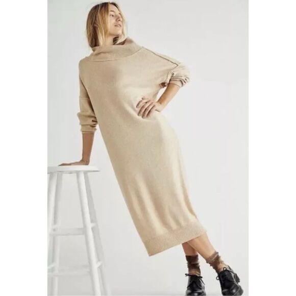 Free People La Boheme Sweater Dress - Picture 1 of 7